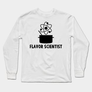 Chef Gift Flavor Scientist Chemical Cooking Long Sleeve T-Shirt